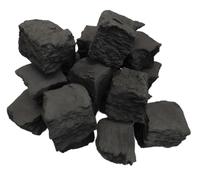 20 Large Gas Fire Coals - 50mm Square Ceramic Replacement Coals for Gas Fires, Fire Pits, Ethanol Fires, Bioethanol Burners, Electric Fires, Indoor & Outdoor Decorative Heating
