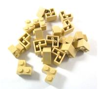 20 LEGO Brick 2 x 2 Corner BRICKS Tan