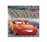 Folat 10115466 Cars 3 Napkins for Theme Party, Multi Color, 33 x 33 cm