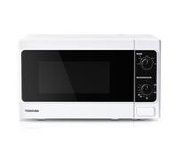 20 Liter 800W Manual Control Solo Small Microwave, Compact with 5 Power