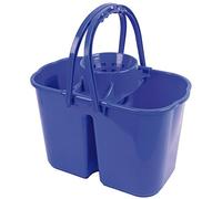 20 Litre Duo Wringer socket Mop Bucket Blue - Contico SM20BL