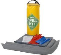 20 Litre EVO Cab or Forklift Spill Kit in a Cylinder Bag - Effective for Hydraulic Fluids, Oils, Coolants, Fuels, and Mild Acids