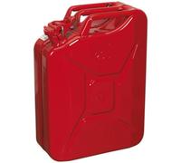 20 Litre Red Jerry Can With Leak-Proof Closure And Fuel Resistant Lining