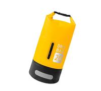 20 Litre Waterproof Outdoor Bag for Hiking, Boating, Camping, yellow, Mass Beauty