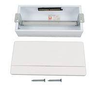 20 Loop Power Distribution Box Heavy Duty Circuit Breaker Junction Box with Cover for Home Office Hotel Electrical Systems Cold Rolled Steel PC Material 438x210x100mm