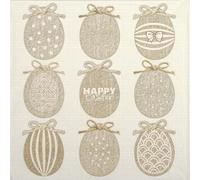 20 Luxury Ambiente Paper Napkins - Natural Easter - Table Decoration with Motif Also for Party or Decoupage 33x33cm 3 ply