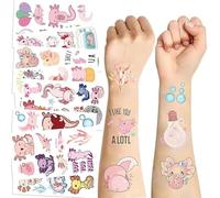 20 Marine Animal Tattoo Stickers, Party Gifts, Funny Face Stickers, Creative Decoration Stickers, Masquerade Accessories.
