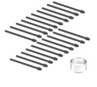 20 Marker Tips for Remarkable 2 Pen & Kindle-Scribe Pen Replacement Soft Tips, 2B-Pencil Paper-Like Feel with Tool