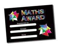 20 Maths Award Childrens Pupils School Praise Teachers Reward Certificates A5 Primary Teaching Services