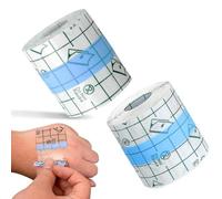 20 Meters Waterproof Transparent Bandage, 2 Rolls 10m x 5cm Stretch Adhesive Bandage Tape Clear Protective Bandages Dressing Tape for Swimming and Shower
