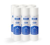 20 Micron 10" x 2.5" Whole House Sediment Water Filter Cartridge, 6 Pack