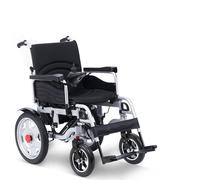 20 Mile Range Foldable Electric Wheelchair for Adults - Lightweight (77 lbs/35kg), All Terrain Power w/Lift-Up Armrests & Smart Braking | Airline Approved, Portable