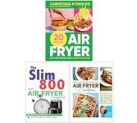 20-minute Air Fryer, The Slim 800 Hot Air Fryer Simply Quick & Fast Food & The Complete Healthy Air Fryer Cookbook 3 Books Collection Set
