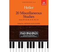 20 Miscellaneous Studies from Op.45, 46, 47, 81, 90 & 125: Easier Piano Pieces 40 (Easier Piano Pieces (ABRSM))