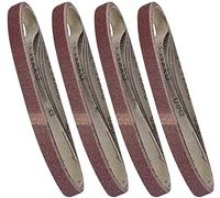 20 Mixed Grade Sanding Belts to fit for the Black & Decker Powerfile 10mm x 330mm,40,60,80,120 Grit