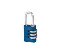 (20 mm, Blue) Abus Mechanical 145 Series Aluminium Combination Padlock