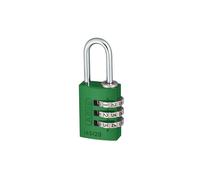 (20 mm, Green) Abus Mechanical 145 Series Aluminium Combination Padlock