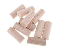 20 mm Round Balsa Wood Sticks Unfinished Woodcraft Stick Dowel Rod 10 Pieces 50 mm