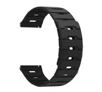 20 mm Silicone Strap for Garmin Approach J1 43mm/Forerunner 570 42mm/165, Magnetic Sport Wristband for Garmin Approach S50/S44/Vivoactive 6/5/3, Replacement Watch Bands - Black