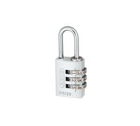 (20 mm, Silver) Abus Mechanical 145 Series Aluminium Combination Padlock