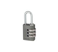 (20 mm, Titanium) Abus Mechanical 145 Series Aluminium Combination Padlock