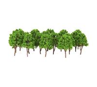 20 Model Trees, N Gauge, Model Railway Landscaping, Miniature Decorative Elements for Dioramas, Decoration, Architecture, Model Worlds