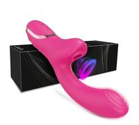 20 Modes Clitoral Sucking Vibrator for Women Clit Clitoris Sucker Vacuum Stimulator G Spot Nipple Stimulator for Adults (Red with Box)