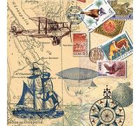 20 Napkins Around the world Around the world 33 x 33 CM