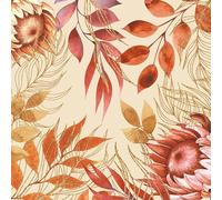 20 Napkins Autumn Modern Autumn Scene Table Decoration Paper Napkins Autumn with Motif Also for Decoupage and Decoupage 33 x 33 cm