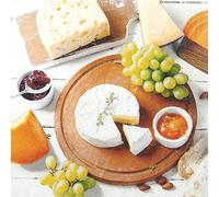 20 Napkins Cheese and Grapes | Food | Cooking | Breakfast | Table Decoration | Decoupage | Napkin Technology 33 x 33 cm