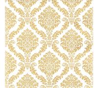 20 Napkins Elegant Timeless Design gold / gold / Golden Wedding Anniversary 33 x 33 CM