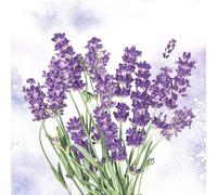 20 Napkins Flowers Clear Bouquet of Lavender as Table Decoration Paper Napkins with Motif Also for Decoupage and Decoupage 33 x 33 cm