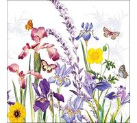 20 Napkins Flowers Meadow in Spring as Table Decoration Paper Napkins with Motif Also for Decoupage and Decoupage 33 x 33 cm