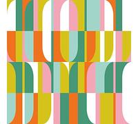 20 Napkins Geometric Shapes in Colourful Colours | Table Decoration | Decoupage | Napkin Technology 33 x 33 cm