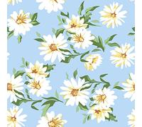 20 napkins, painted, small daisies, flowers, spring table decoration, 33 x 33 cm