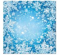 20 Napkins Snow Crystal Magic Snowflakes Winter Christmas Table Decoration 33 x 33 cm
