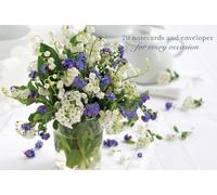 20 Notecards and Envelopes: Forget-Me-Nots - a delightful pack of flower gift cards and decorative envelopes (card pack, stationery)