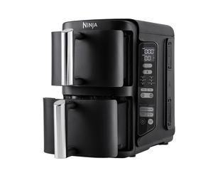 [20% OFF with code: NINJA20] Ninja Double Stack 2-Drawer Air Fryer - 7.6L, Vertical Space-Saving Design, 4 Cooking Levels, 6 Cooking Functions, SL300UK