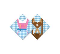 20 Oktoberfest Paper Napkins 33 x 33 cm