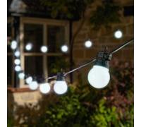 Smart Garden 20 Low-Voltage Festoon String Lights - White