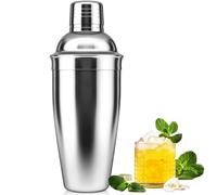 20 oz Cocktail Shaker, Martini Shaker Drink Mixer with Built-In Strainer, Stainless Steel Shakers Double-layer insulation