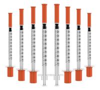20 Pack 0.3ml 29Gx13mm Disposable Measuring & Dispensing Tools, Individually Wrapped Lab Accessories, Pet Liquid Feeding Dropper