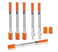 20 Pack 0.5ml 30G 8mm Multiple Uses Distribution Measuring Tools, Precision Lab Accessories Individually Sealed Packaging