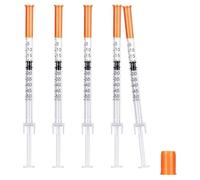 20 Pack 0.5ml/cc 31G x 6mm,Plastic Dispensing Measuring Tool,Individually Sealed Packaging