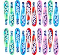 20 Pack 18 Inch Inflatable Baseball Bat Large Blow Up Baseball Bat Giant Colorful Inflatable Bat Toy for Birthday Summer Pool Beach Party Favors, 4 Colors