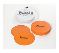 20 PACK 19.5cm ORANGE Flat Rubber Pitch Marker Discs - Ultra Slim Outdoor Sports