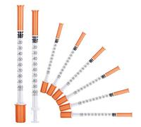 20 Pack 1ml Multi-Purpose Dispensing Measuring Tools, 29G 13mm Individually Sealed Lab Accessories
