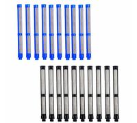 20-Pack 287032 & 287033 Airless Spray Gun Filter for Graco Contractor II & FTx II, Latex 100 Mesh 10 Packs and Latex 60 Mesh 10 Packs