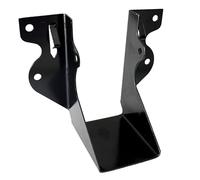 [20 Pack] 2x4 Joist Hanger, 18 Gauge LU24 Black Anti-Corrosion Coating Face Mount Joist Hangers, Wood Hurricane Ties, Rafters Tie(LU24,20pcs, Black)