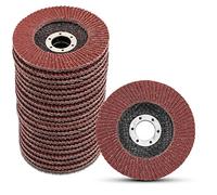 20 Pack 4-1/2 Inch Flap Disc 60 Grit Angle Grinder Sanding Disc 4.5 Inch Grinding Wheels and Grinder Flap Disc Abrasives Flap Sanding Wheels Type #27 (4-1/2" x 7/8")